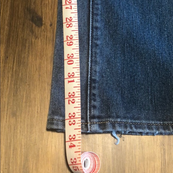 Old Navy the Flirt jeans size 8 long - Picture 6 of 8